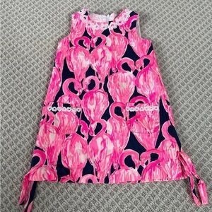 Lilly Pulitzer girls flamingo dress 6T